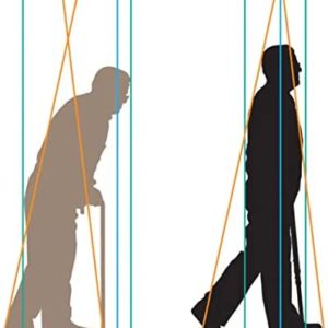 The 3rd Foot Cane by Aligned As Designed, Best Cane for Balance, Stability & Upright Posture The Third Foot Cane, Best Rehab Cane, Upright Walking, Best Drop Foot Cane