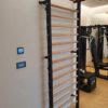 ARTIMEX Stall Bars Metal/Wood (Swedish Ladder) for Physical Therapy and Gymnastic - Used in Homes, Gyms, Clinics and Fitness Centers - 7 feet, 6 1/2 x 2 feet, 11 1/2 inches, Code 221-M-Black - Image 2