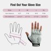 FREETOO Weight Lifting Workout Gloves for Women, Well-Padded Palm & Stretchy Netted Back, Comfortable Rubber Grip Gym Gloves Breathable and Lightweight Exercise Bodybuilding Gloves (Female) - Image 7