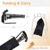 Walking Cane for Women Folding Cane for Men Led Lights Cane with a Help Handle Lightweight and Adjustable Walking Stick for Seniors & Adults,Portable Hand Walking Stick - Image 2
