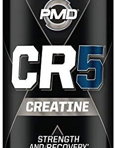 PMD Sports CR5 Professional Creatine Complex - Improved Recovery, Reduce Soreness, Lean Muscle Mass Gainer - Power 5 Creatine Blend for Strength, Endurance, and Recovery (240 Creatine Capsules)