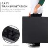 Best Choice Products 6ftx2ftx2in Folding Gym Mat Tri-Fold Exercise Gymnastics Aerobics Workout Fitness Floor Mat w/Carrying Handles - Image 5