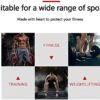 Breathable Gym Gloves, Palm Protection Enhance Grip Fitness Training Gloves Non-Slip Silicone Padded Palm Grip Protection Gloves for Men & Women with Full Palm Protection for Workout, Training - Image 7