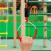 Colorful Swing Gymnastic Bar Rings, Outdoor Backyard Play Sets & Playground Equipment for Ninja Slackline, MonSkey Ring, Climbing Ring, Obstacle Ring, 5 Pack - Image 7