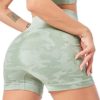 ANEDIT Women's Seamless Workout Yoga Shorts High Waist Camo Athletic Vital Gym Sport …… - Image 5