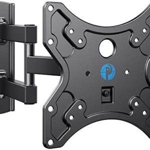 Full Motion TV Wall Mount Bracket Swivel Heavy Duty Articulating Arms Tilt for 13-42” LED LCD Flat Curved TV Screen Monitor TVs, VESA Up to 200x200mm, Weight Capacity Up to 77lbs