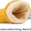 KIM YUAN Leather Work Gloves Perfect for Gardening/Cutting/Construction/Motorcycle, Men & Women M - Image 2