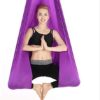 ZCXBHD 4m2.8m Aerial Yoga Hammock Anti-Gravity Yoga Swing Yoga Belt for Body Building Pilates Workout Fitness Suit for Ceiling (Color : Purple) - Image 4