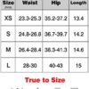 YEOREO Women High Waist Workout Yoga Gym Smile Contour Seamless Cycling Shorts - Image 6