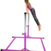 Athletic Bar Gymnastics Kip Bar Horizontal Bar Professional Junior Gymnastic Training High Bar Asymmetric Bar 13 Level Height Adjustable Expandable 3 to 5 FT Indoor Outdoor Use (Purple) - Image 8