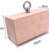 Lights Mountain Wooden Pinch Block Grip Hand Grip Workout Climbing Power Grips Forearm Finger Exerciser Strength Training Strengthener Equipment - Image 3