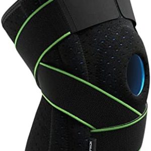 Knee Brace with Side Stabilizers & Patella Gel Pads for Knee Support