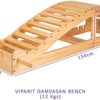 Yogikuti Viparit dandasan Bench, Yoga Bench, Large backbender, Iyengar Yoga Props, Wooden Yoga Props - Image 2