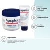 Aquaphor Healing Ointment - Variety Pack, Moisturizing Skin Protectant For Dry Cracked Hands, Heels and Elbows - 14 oz. jar + 1.75 oz. tube - Image 18