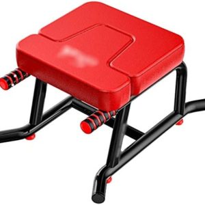 Inversion Equipment Yoga Headstand Bench Stand, Yoga Inversion Chair for Family Gym, Non-Slip Fitness Ideal Chair, Load Bearing 250KG (Color : Red, Size : 506035cm)