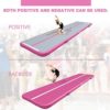 AKSPORT Air Mat Tumble Track Gymnastics Tumbling Mat Inflatable Gym Mats with Electric Air Pump - Image 5