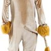 Tipsy Elves's Men's Lion Costume - Funny King of Cats Halloween Jumpsuit - Image 2