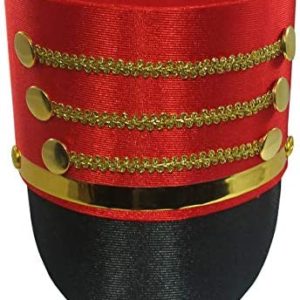 Majorette Ring Master Toy Soldier Drum Major Nutcracker Drummer Boy Costume Hat