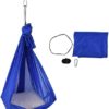 Yoga Swing Aerial Kit, Yoga Hammock Blue Cool To the Touch Durable Elastic for Body Firming for Aerial Yoga(sapphire) - Image 9