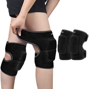 ONTYZZ Kids Knee Pads with Thickened SBR Pads Adjustable Anti-Slip Knee Pads for Kids Soft Knee Pads for Volleyball Cycling Dancing Soccer Hockey