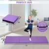 Gymnastics Mat for Kids Adults, Folding Extra Thick Tumbling Mats with Carrying Handle, 6’x2’ Anti-Tear Lightweight Exercise Mat, Indoor/Outdoor Aerobics Stretching Gym Mats Equipment for Home - Image 6