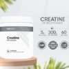 Nui Nutra Creatine Monohydrate Powder Supplement (Micronized) | 300G | Muscle Mass, Strength, and Performance Improvement for Men and Women | Pre Workout Energy & Post Workout Recovery | Unflavored - Image 5