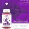 Purefinity Melatonin Gummies – Non-Habit Forming 5mg Sleep Aid for Kids & Adults - Vegan Berry Flavor Supplement - Healthy Restful Deep Sleep Cycles. Gluten Free & Non-GMO - 120 Gummies. - Image 2