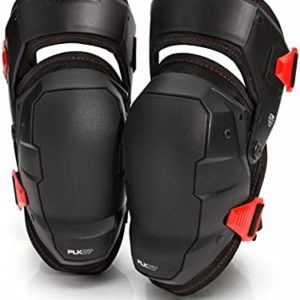 Prolock Weight-Dispersing Foam Knee Pads with Thigh Stabilization, Ideal for Flooring/Roofing, Adjustable (1 pair)