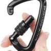 GM CLIMBING Screwgate Locking Carabiner CE UIAA Certified Heavy Duty for Rock Climbing Mountaineering Rigging Belaying Caving Lightweight Outdoor Equipment - Image 7