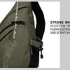 TurnWay Water-Proof Sling bag/Crossbody Backpack/Shoulder Bag with USB Charging Port for Travel, Hiking, Cycling, Camping - Image 6