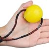 Secure Stress Balls on a String - for Stress Relief, Hand Exercise, Strengthening, Rehabilitation - Soft, Medium and Firm Stress Balls with Exercise Guide - No Falling or Rolling Away (3 Balls Set) - Image 8