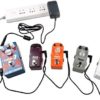 AZOR 9V Pedal Power Supply Adapter with 5 Way Daisy Chain Cables Fit for 9V DC 1A (1000mA) Negative Tip Guitar Effect Pedal - Image 7