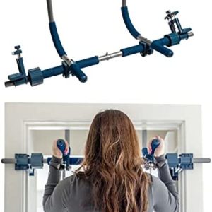 Gym1 Deluxe Doorway Gym Pull-Up Bar, Heavy-Duty Home Gym Core Unit Offers a Wide Range of Movements for Strength Training and Core Cardio Exercise, Easy to Install, Safely Supports Up to 300 Pounds
