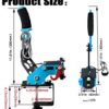 Obokidly 2-in-1 USB Handbrake Support G29 Compatible with PS4 ONE + PC for Simracing Game Sim Rig with Clamp (Blue-for G29) - Image 2