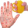 Hand Therapy Ball Finger Ball Exerciser Grip Ball & Hand Strengthener Trainer Balls for Arthritis Finger Physical Training Tool Elderly Hand Ball Strength Squeeze Flexible - Image 3