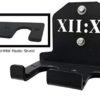XII:XI Fitness Barbell Storage, Double Olympic Wall Mount Barbell Holder, Vertical Hanging Barbell Rack, Protective UHMW Plastic, Made from American Steel - Image 2