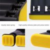 Hand Grip Strengthener 3Pcs - Adjustable Finger Exerciser, Grip Strength Trainer for Arthritis - Hand Grip Workout Equipment for Musician - Finger Stretcher Resistance Band Grip Ring, Guitar Beginner - Image 3
