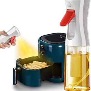 Oil Sprayer for Cooking, Olive Oil Sprayer Mister, Olive Oil Spray Bottle, kitchen Gadgets Accessories for Air Fryer,Canola Oil Spritzer, Widely used for Salad Making,Baking Frying, BBQ…