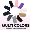 Women's Thin Merino Wool Socks,Lixia Multi Colors Soft Dress Socks,Warm Breathable Crew Casual Socks 3/6 Pairs Pack - Image 5