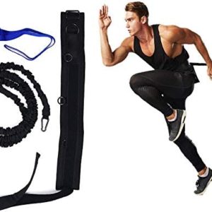 Feishibang Flexible Sport Training Bungee Resistance Speed Band, Basketball and Football All Sports Exercise Equipment Improve Speed, Strengthen Jump Higher Moveable Quickly Training