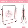 ORIENGEAR Gymnastics Bar Kids Expandable,Adjustable Height Folding Horizontal Bars for Children,Junior Training Practice Bar Monkey Bars for Gym Climbing Tower Balance Bar - Image 4