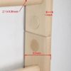 Sportbaby Wall Bars for Kids, Wood Stall Bar, Wooden Swedish Ladder Kinder-2-240 - Certificate of Safe USE Home Gym Gymnastic, Climbing Kids, Indoor Children Playground - Image 3