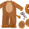 Spooktacular Creations Baby Lion Costume Cute Animal Print Costume Suit - Image 6