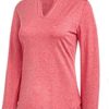 COOrun Workout Shirts for Women Long Sleeve Yoga Tops Casual Hiking Tee Shirt Athletic Breathable Top Quick Dry - Image 6