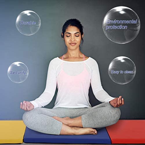 Gymnastics Mat Gym Mat Tumbling Mat 6'x2'x2” Lightweight Folding Gymnastic Tumbling Pad Gym Equipment Fitness Yoga Home Gym Exercise Mat - Image 6