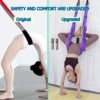 Fitness Yoga Stretching Strap, Adjustable Leg Stretcher Back Bend Assist Trainer, Improve Leg Waist Back Flexibility Home Gym Equipment for Rehab Pilates Ballet Cheerleading Splits Gymnastics - Image 6