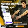 Vikingstrength Forearm Blaster- Fat Thick Grips Forearm strength excercise equipment. Thick Wrist Roller Grips for Muscle building and Injury prevention Hand Grip Strengthener + V-Strength Workout App - Image 6