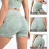 ANEDIT Women's Seamless Workout Yoga Shorts High Waist Camo Athletic Vital Gym Sport …… - Image 4
