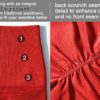 YEOREO Women Seamless Scrunch Workout Shorts High Waisted Intensify Running Gym Yoga Workout - Image 5