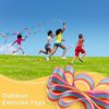 HiUnicorn Rainbow Party Favors - Dance Ribbons for Kids Circus Carnival Rhythmic Gymnastics Birthday Party Decoration Supplies, Ribbon Baton Twirling Sticks Silks Streamers Wands for Girls - Image 4